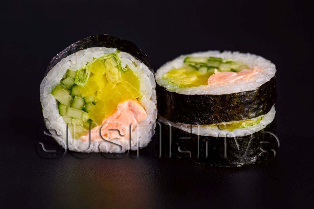 Futomak z łososiem nanami 6 szt