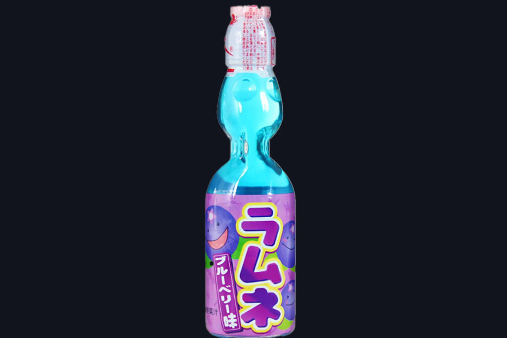 Ramune oranżada japońska, smak jagodowy